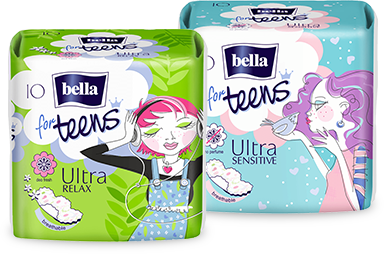 Bella For Teens Ultra Relax Sanitary Pads with Side Wings á 10 pcs - Tesco  Groceries