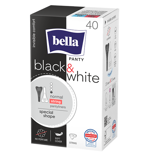 Bella Panty Black&White