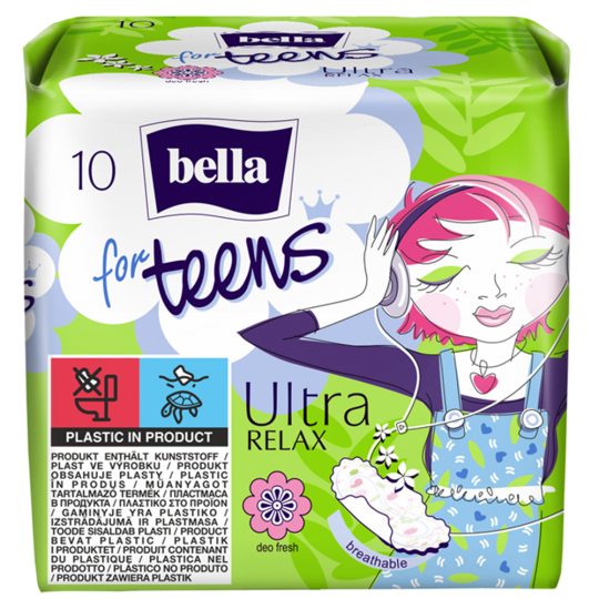 Bella for Teens Ultra Relax sanitary pads