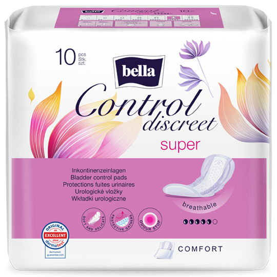 Bella Control Discreet Super pantyliners