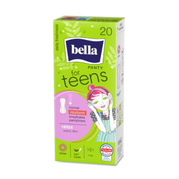 Bella for Teens Relax pantyliners