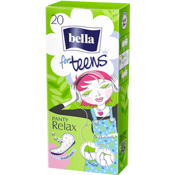Bella for Teens Relax pantyliners