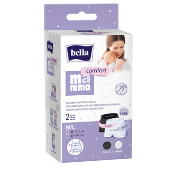bella mamma comfort reusable mesh panties