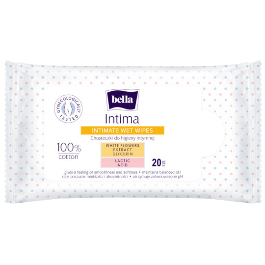Bella Intima wet wipes