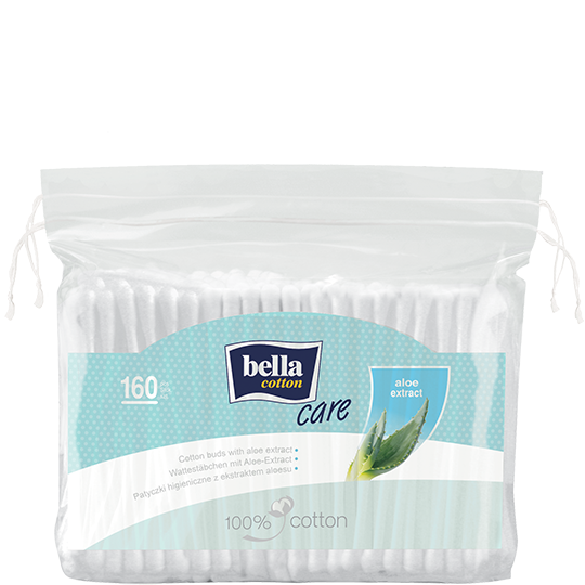 Bella Cotton Care pads with aloe vera