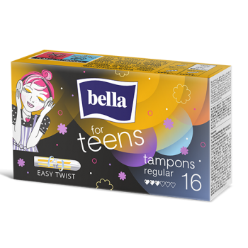 Tampons bella for teens regular