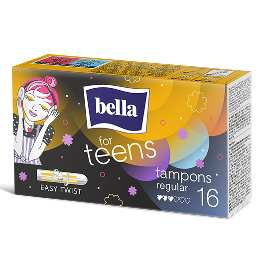 Tampons bella for teens regular